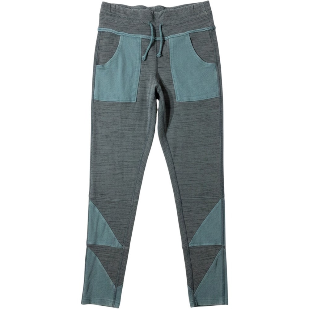 FP Movement Sunny Skinny Joggers Women's M Gray Blue‎ Colorblock Sweatpants